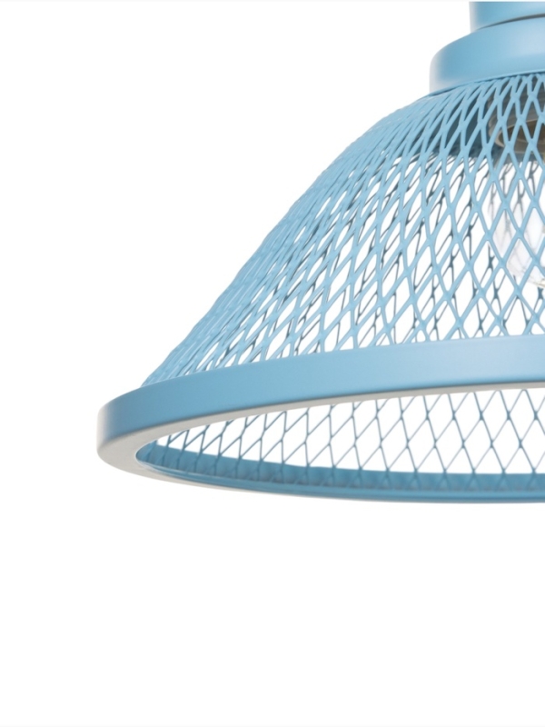 Светильник Robert 1х40Вт Е27 пр-1м небесный 24х24х14см