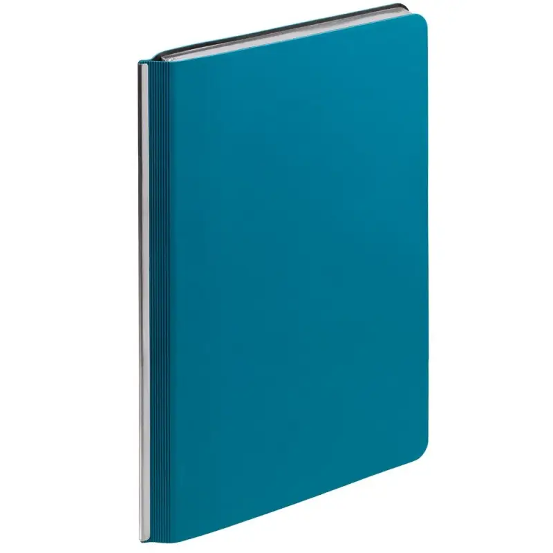 Ежедневник Aspect на заказ, недатированный, бирюзовый