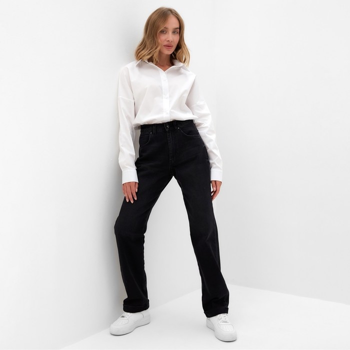 Блузка женская MINAKU: Casual Collection цвет белый, р-р 54 Блузка женская MINAKU: Casual Collection цвет белый, р-р 54