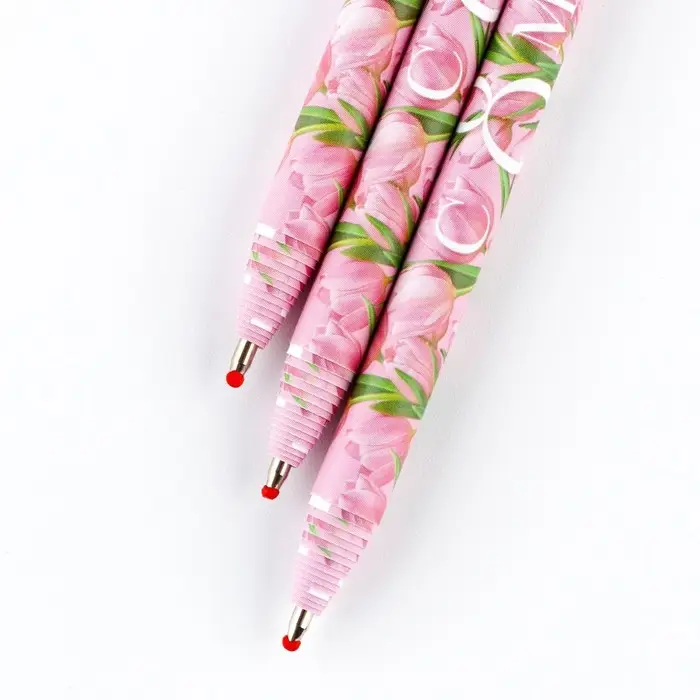 Ручка шариковая, синяя паста, эко 1.0 мм &laquo;С 8 марта&raquo;