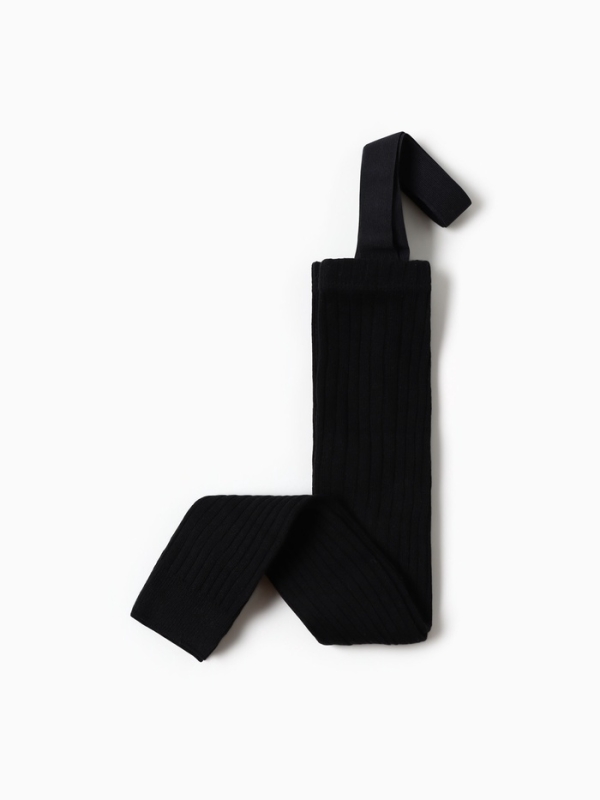 Лосины детские с лямками MINAKU, цв.черный, рост 86-92