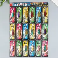 Брелок для ключей на кольце, лазер с 5 насадками, МИКС