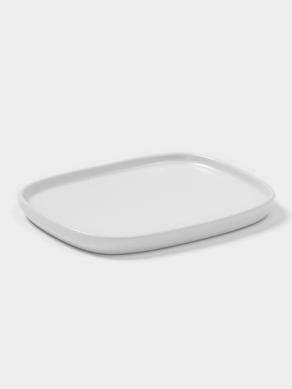 Маслёнка Доляна &laquo;Зефир&raquo;, 16&times;13,5&times;5 см, керамика, белая