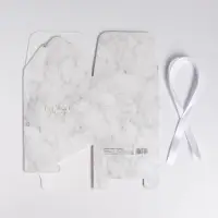 Коробка подарочная складная, упаковка, &laquo;Мрамор&raquo;, 12 х 12 х 12 см