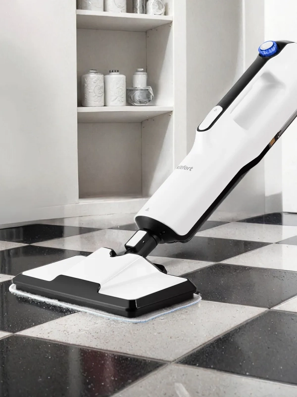 Паровая швабра КТ-1019 (2 в 1) - 1400-1600 Вт