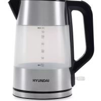 Чайник HYK-P4026 1.9л. 2200Вт черный (пластик)