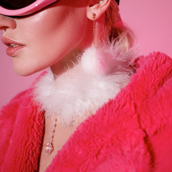 Чокер &laquo;Легкость&raquo; с бусинами, цвет белый, металл серебро, 48 см