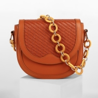 Цепочка для сумки, с карабинами, деревянная, d = 2,5/3 см, 60 см, цвет коричневый/золотой Цепочка для сумки, с карабинами, деревянная, d = 2,5/3 см, 60 см, цвет коричневый/золотой