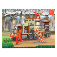 Конструктор &laquo;Диноленд. Фура для перевозки хищников&raquo;, 465 деталей