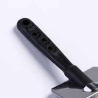 Пуходерка "Лапки" малая с каплями, 6 х 12 см, чёрная Пуходерка "Лапки" малая с каплями, 6 х 12 см, чёрная