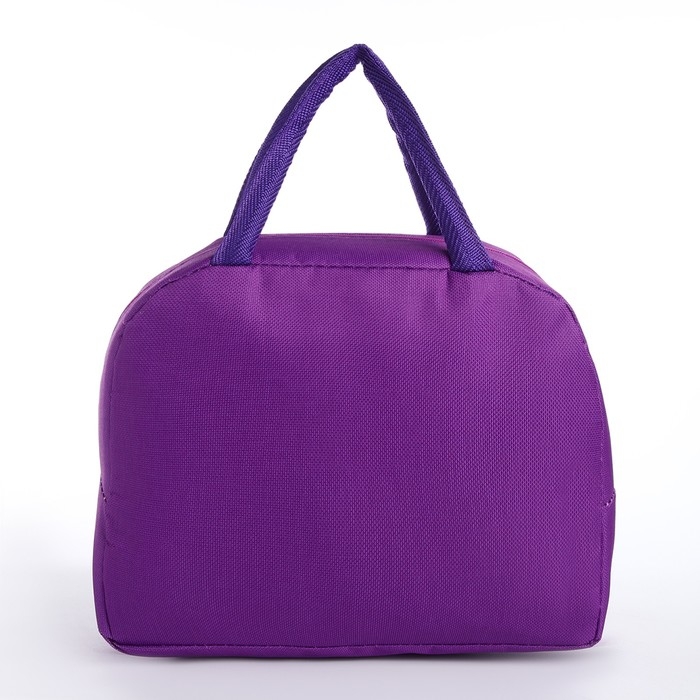 Термосумка на молнии, 5.6 л, цвет фиолетовый Термосумка на молнии, 5.6 л, цвет фиолетовый