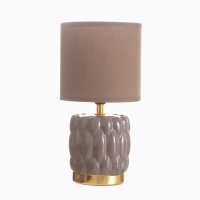 Лампа настольная "Бенита" 1х40Вт Е14 коричневый 15х15х30см Лампа настольная "Бенита" 1х40Вт Е14 коричневый 15х15х30см