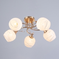 Люстра "Рафаэль" 5х60Вт Е27 Золото 61х61х22,5см Люстра "Рафаэль" 5х60Вт Е27 Золото 61х61х22,5см