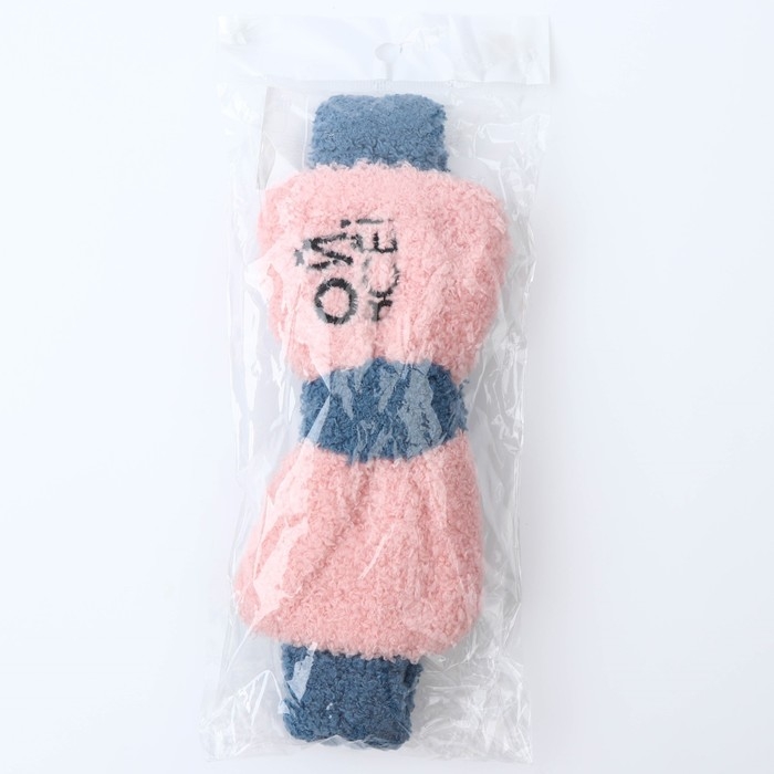 Повязка на голову &laquo;Ой, всё!&raquo; сине-розовая, 18 х 7 х 4.5 см