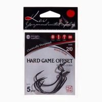 Крючки офсетные KOI HARD GAME OFFSET, цвет BN, № 2/0, 5 шт. Крючки офсетные KOI HARD GAME OFFSET, цвет BN, № 2/0, 5 шт.