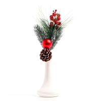 Новогодний декор &laquo;Настроение зимой&raquo;, веточка, 30 &times; 15 &times; 6 см