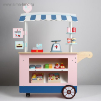 Продуктовая лавка &laquo;Мечта&raquo;, на колёсах, 74 &times; 30 &times; 102 см