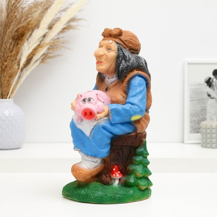 Копилка Копилка "Баба Яга" 17х17х33см