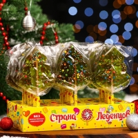 Карамель на палочке "Ёлочка Биг", зёленая, 55 г Карамель на палочке "Ёлочка Биг", зёленая, 55 г