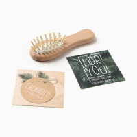 Набор подарочный Happy new year полотенце и аксессуары(4 предмета)