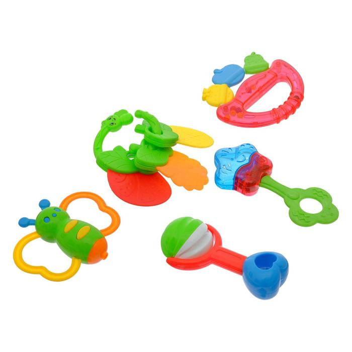 Набор погремушек &laquo;Звонкая радость&raquo;, 5 шт, Крошка Я