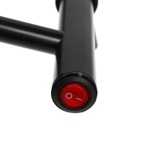 Полотенцесушитель электрический ZEIN PE-06 "Ребро", 500х800 мм, d=25, черный