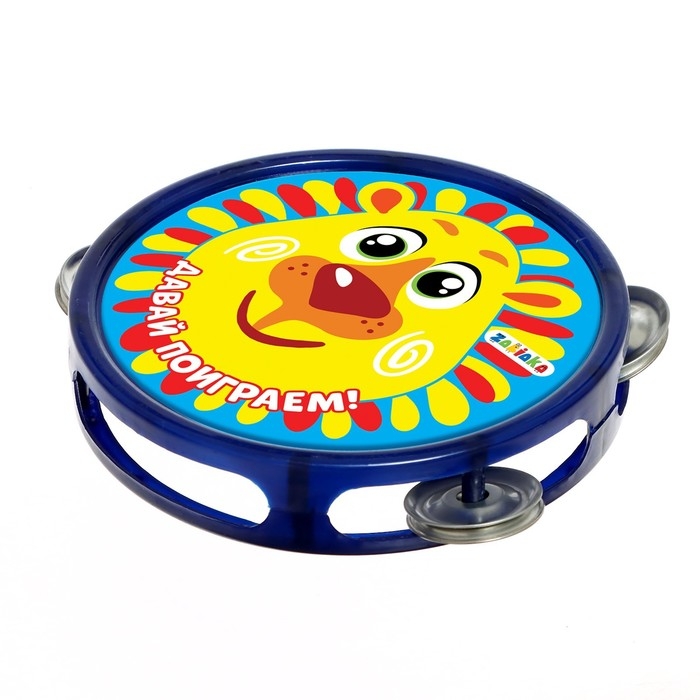 Музыкальная игрушка бубен «Давай поиграем!» Музыкальная игрушка бубен «Давай поиграем!»