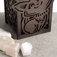 Соляной светильник "КОШЕЧКА" деревянная Е14 15Вт 1,4 кг Соляной светильник "КОШЕЧКА" деревянная Е14 15Вт 1,4 кг