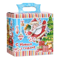 Новый год. Подарочный набор конфет "Веселый праздник", 200 г
