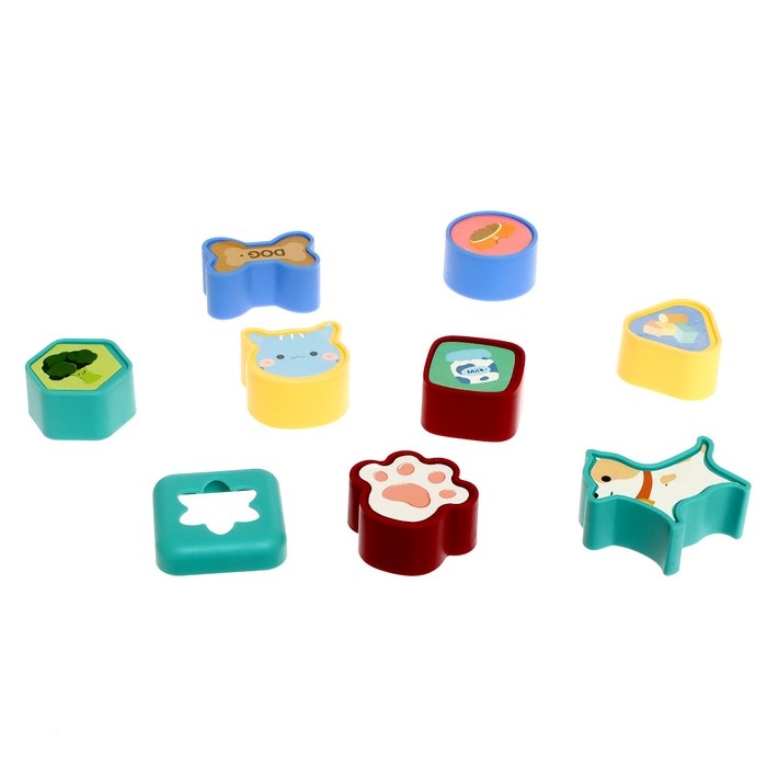 Сортер &laquo;Домик&raquo;, 9 элементов