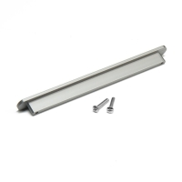 Ручка-скоба CAPPIO RSC021, алюминий, м/о 160 мм, цвет графит