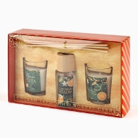 Новый год! Аромадиффузор ароматический палочки «Новогодняя коллекция: С новым годом», аромат цитрус, 20 х 12,5 х 5 см Новый год! Аромадиффузор ароматический палочки «Новогодняя коллекция: С новым годом», аромат цитрус, 20 х 12,5 х 5 см