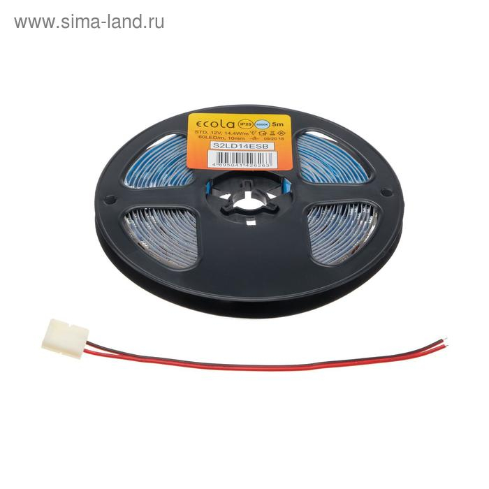 Светодиодная лента Ecola PRO 5 м, IP20, SMD5050, 60 LED/м, 14.4 Вт/м, 12 В, 6000К