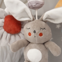 Подвеска - погремушка &laquo;Зайка Бонни&raquo;, пищит, шуршит, на кроватку, коляску, Крошка Я