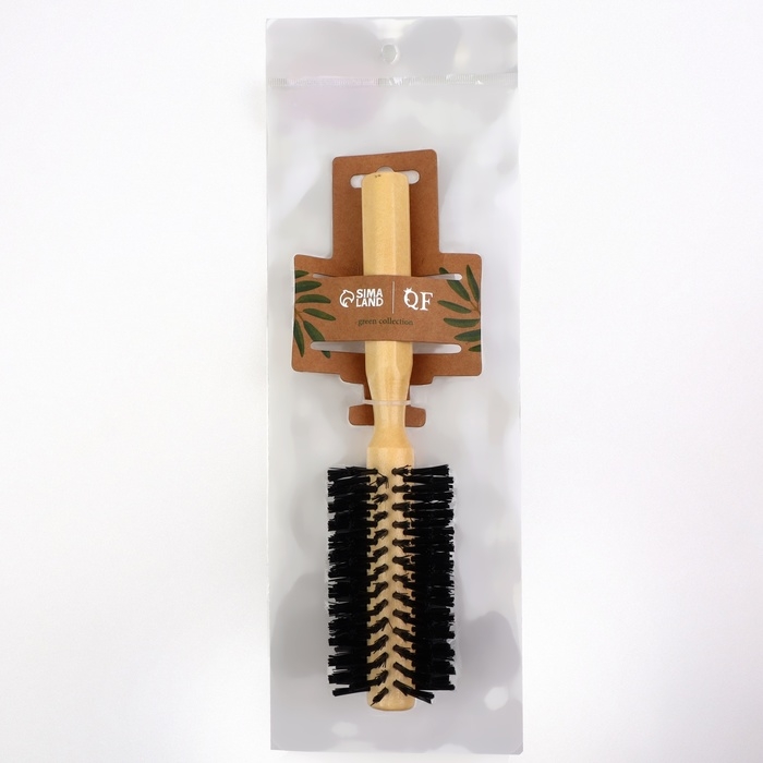 Брашинг &laquo;Натурель&raquo;, d = 1,9/5 &times; 22 см, искусственная щетина, цвет &laquo;светлое дерево&raquo;