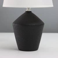 Лампа настольная "Олаф" 1х40Вт Е14 черный 19,5х19,5х35см Лампа настольная "Олаф" 1х40Вт Е14 черный 19,5х19,5х35см