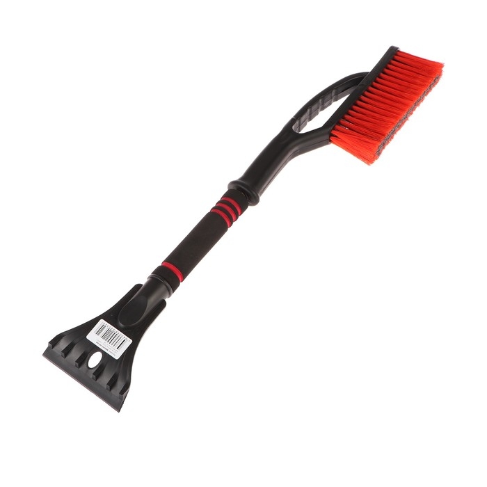 Щетка сметка, со скребком, Torso MG-008, мягкая ручка, 61 см