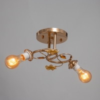 Люстра "Айон" бп 2х40Вт Е27 Золото МОДЕЛЬ: 2612380 Люстра "Айон" бп 2х40Вт Е27 Золото МОДЕЛЬ: 2612380