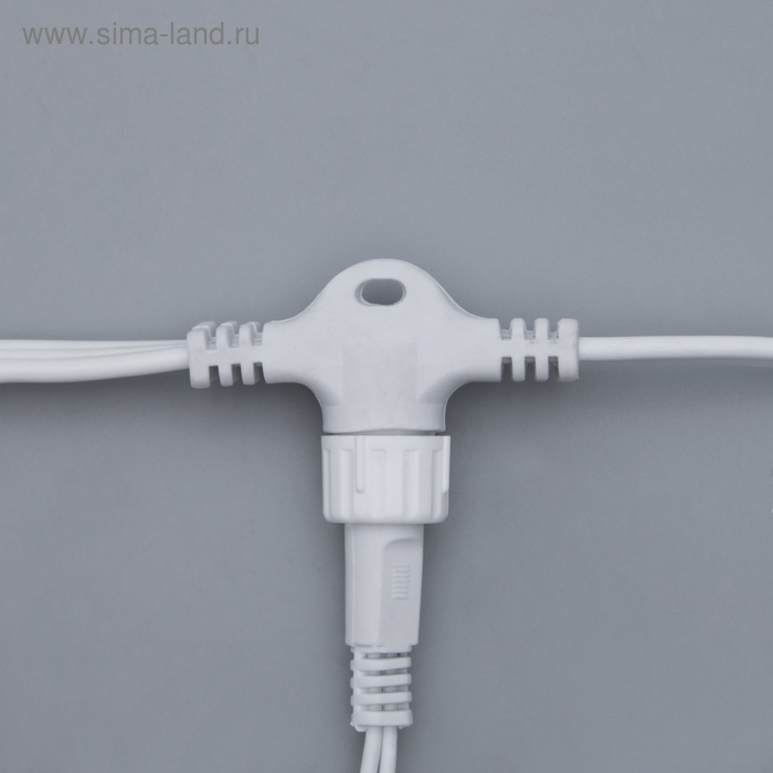 Гирлянда &laquo;Занавес&raquo; 2 &times; 1.5 м, IP65, УМС, белая нить, 360 LED, свечение белое, 220 В