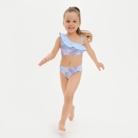 Купальник детский KAFTAN &laquo;Арбузы&raquo;, рост 110-116 (32), цвет голубой