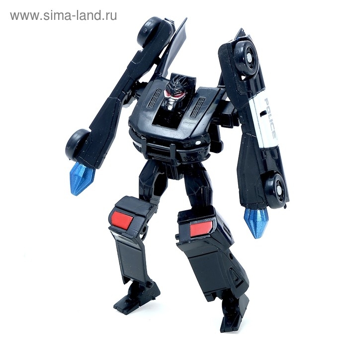 Робот &laquo;Полицейский&raquo;, трансформируется