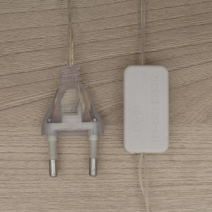 Светодиодная фигура &laquo;Свечки&raquo; 28 &times; 42 см, пластик, 220 В, свечение мульти (RG/RB)