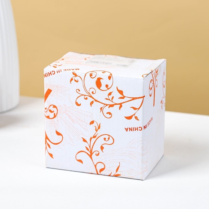 Сахарница &laquo;Роза&raquo; с ложкой, 200 мл, 9&times;10 см, цвет золотой