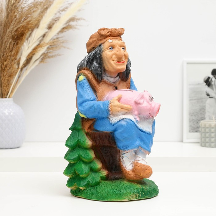 Копилка Копилка "Баба Яга" 17х17х33см