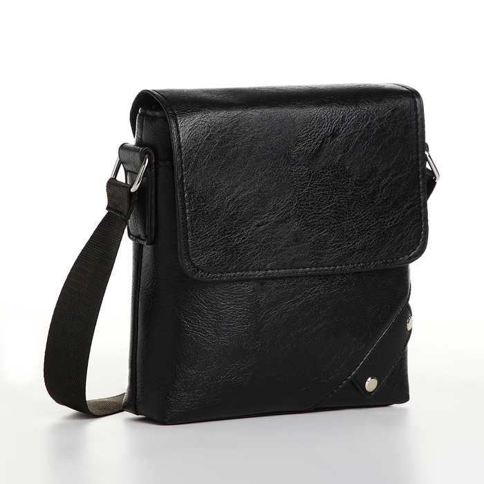 Сумка мужская, цвет чёрный Сумка мужская, цвет чёрный