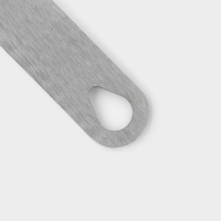 Лопатка кондитерская KONFINETTA, 20,5&times;3 см, рабочая часть 6&times;3 см, цвет серебристый