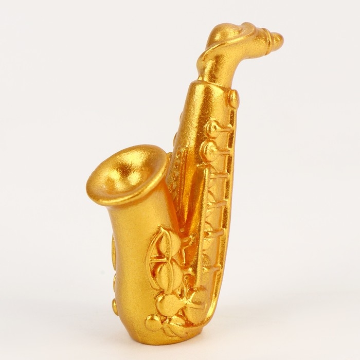 Миниатюра кукольная &laquo;Саксафон&raquo;, набор 2 шт., размер 1 шт. &mdash; 1 &times; 4 см