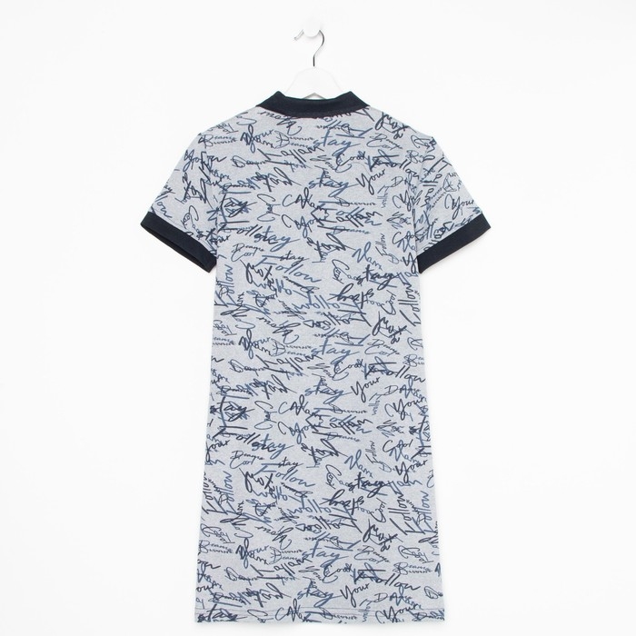 Платье женское, цвет серый меланж, размер 46 Платье женское, цвет серый меланж, размер 46