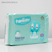 Подгузники-трусики ЭлараKIDS Palmbaby Premium (6-11 кг), 58шт Подгузники-трусики ЭлараKIDS Palmbaby Premium (6-11 кг), 58шт