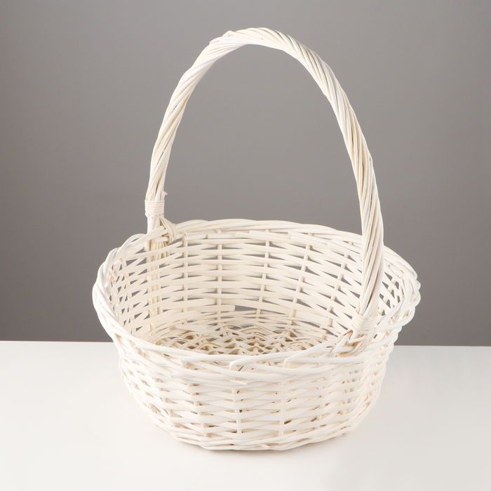 Набор корзин «Плетёнка», 3 шт, 38×13/41 см, 34×11/38 см, 30×9/34 см, ива Набор корзин «Плетёнка», 3 шт, 38×13/41 см, 34×11/38 см, 30×9/34 см, ива